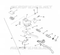 Hauptzylinderanordnung All Swedish Snowmobiles (49187318730007)