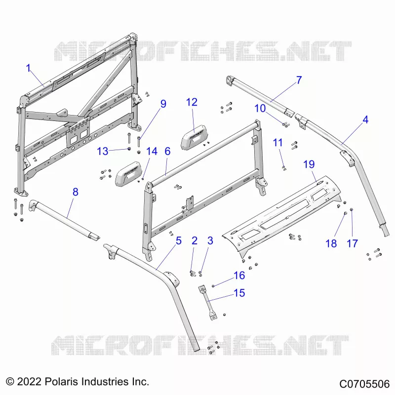 CHASSIS, CAB RAHMEN