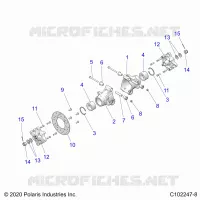 HINTERRADAUFHÃ„NGUNG HUBS, CARRIER AND BRAKE DISC