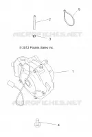 DRIVE TRAIN, FRONT GEARCASE MOUNTING