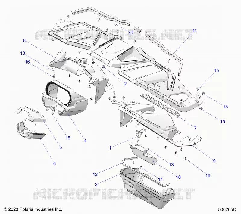 INSTRUMENTENTAFEL ASM.