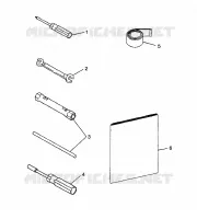 TOOL KIT SUPER SPORT 0980761 (4942874287C004)