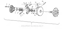 Antriebskupplung ASSEMBLY Trail Blazer W947221 (4926832683B009)