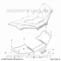 FRONT STORAGE BOX COVER
