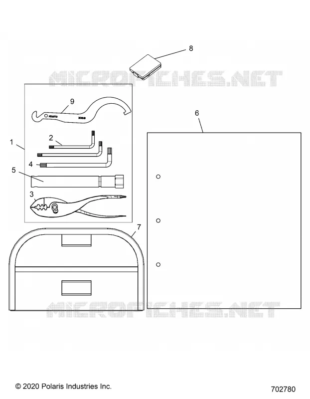 REFERENCES, TOOL KIT AND BEDIENUNGSANLEITUNGS