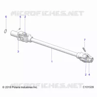 ANTRIEB, FRONT PROP SHAFT