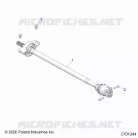 ANTRIEB, FRONT PROP SHAFT