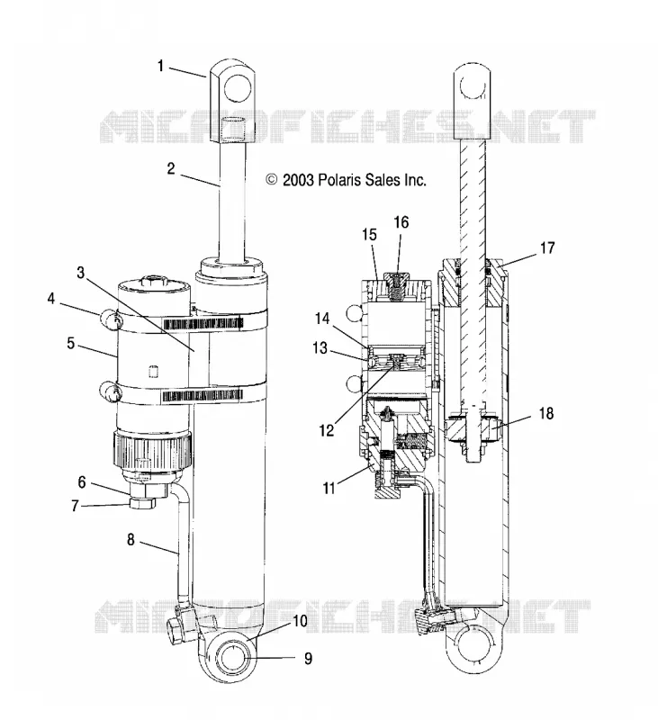SCHOCK (REAR TRACK)