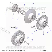ANTRIEB, CLUTCH, SECONDARY