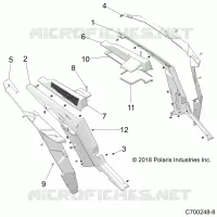 KAROSSERIE HINTEN FENDERS AND BEZELS- Z21NAR99AN/BN (C700248-8)