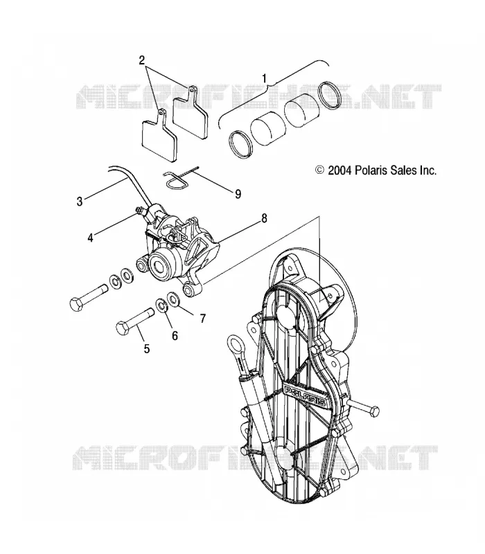 BREMSE CALIPER MOUNTING