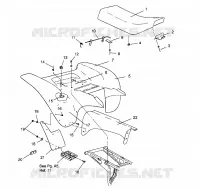 HINTER CAB ASSEMBLY Scrambler W957840 (4927252725A006)