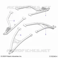 FRONT SUSPENSION A-ARMS
