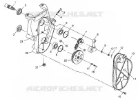 Kettenkasten 700 XCR 0985678(A) and EUROPEAN 700 XCR E985678 (4943114311B007)