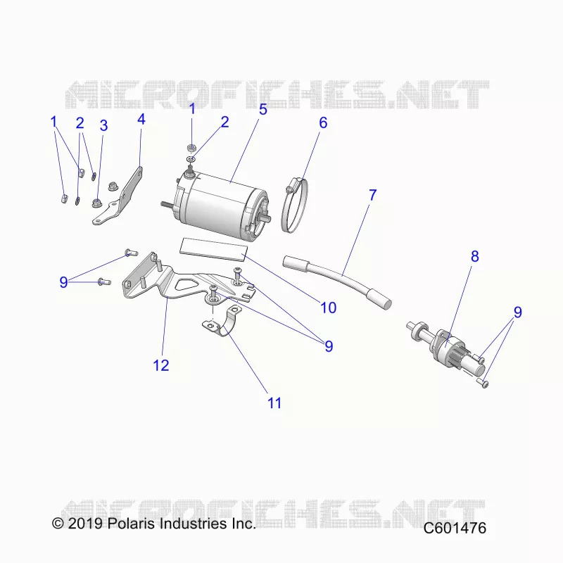 ANLASSER MOTOR