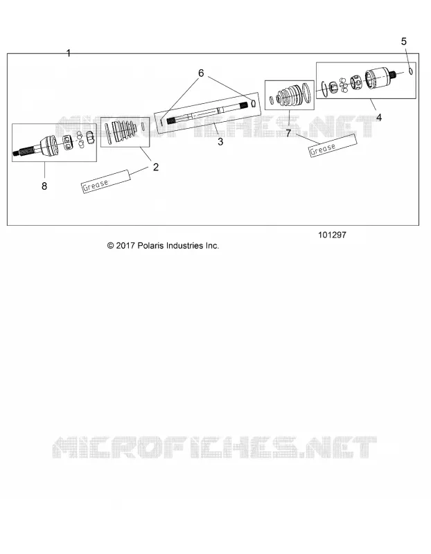 ANTRIEB, REAR HALF SHAFT