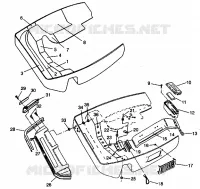 NOSEPAN ASSEMBLY SPORT 0940443 AND SPORT SKS 0940243 (4925052505006A)