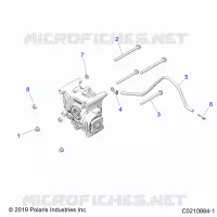 ANTRIEB, GEARCASE MOUNTING, REAR