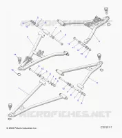 FRONT SUSPENSION CONTROL ARMS