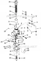 VERGASER 600 XCR SP 0965677 AND EUROPEAN 600 XCR SP E965677 (4932063206D005)
