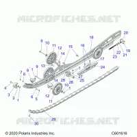 SUSPENSION, RAIL BEAM LH/RH