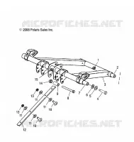 FRONT Drehmomentarm