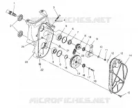 Kettenkasten 440 XCR 0961660 (4932113211B009)
