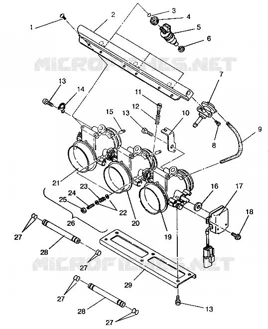 DROSSELN ASSEMBLY RXL TOURING E940869 (49274327430042)