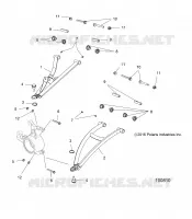 FRONT SUSPENSION A-ARMS