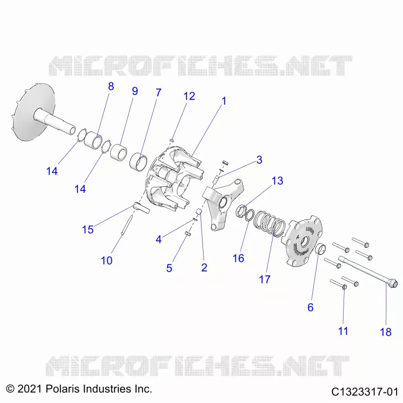 ANTRIEB, PRIMARY CLUTCH