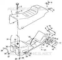 SITZ   GASBEHÄLTER XLT SP 0985776 (4942164216A006)