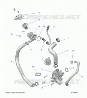 MOTOR, WATERPUMP AND BYPASS