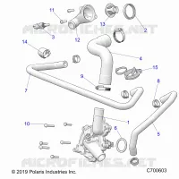 MOTOR, WATERPUMP AND BYPASS