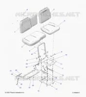 SITZ ASM. AND SLIDER