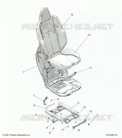 SITZ ASM. REAR