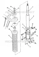 Verstrebung 350 2X4 / W927539 (4922882288016A)