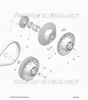 ANTRIEB, CLUTCH, SECONDARY