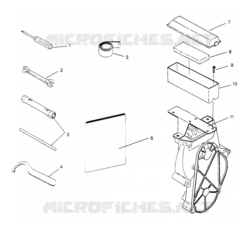 TOOL KIT 440 0962760 (4931743174C004)