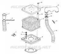 AIR VENT HURRICANE B974473 AND INTL. HURRICANE I974473 (4941044104B007)