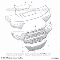 HAUBE AND FRONT FASCIA