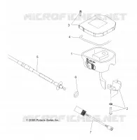 LENKUNG, KONTROLLEN, DROSSELN ASM. and CABLE