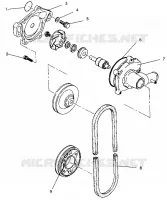 WASSERPUMPE XLT 0940767, XLT SP 0940667   XLT SKS 0940567 (4925022502036A)