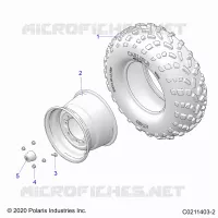 RADS, REAR TIRE