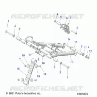 SUSPENSION, FRONT DREHMOMENTARM