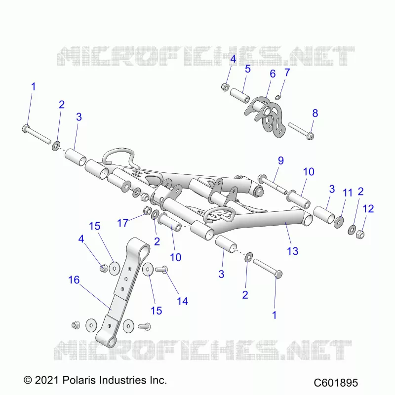 SUSPENSION, FRONT DREHMOMENTARM