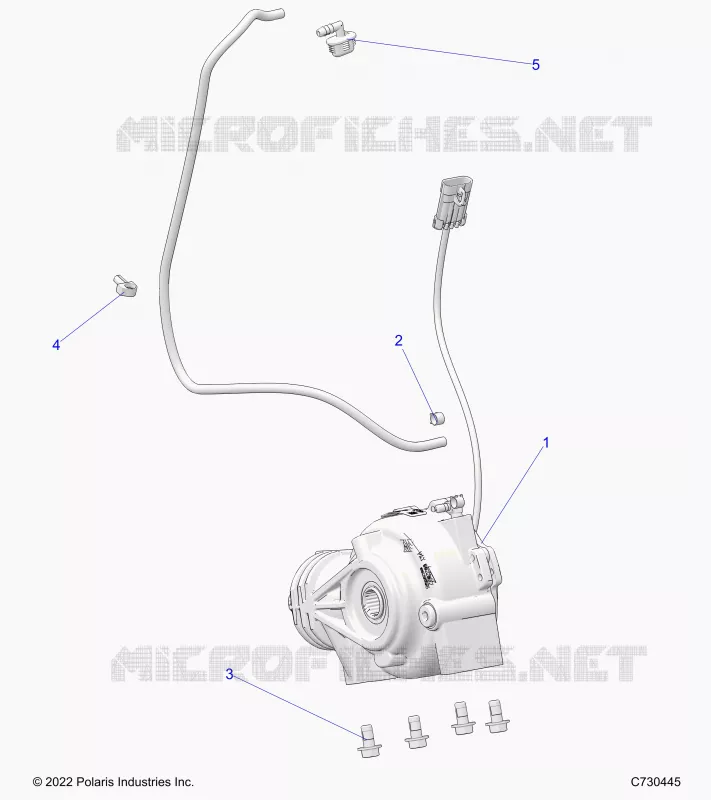 ANTRIEB, FRONT GEARCASE MOUNTING