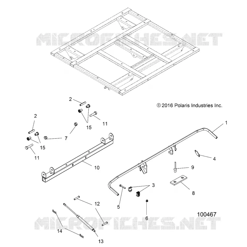 BODY, DUMP BOX LEVER AND SHOCK MOUNTING