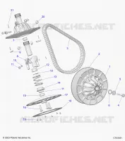 ANTRIEB, SECONDARY CLUTCH