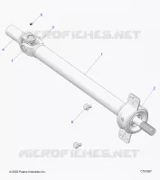 ANTRIEB, PROP SHAFT,MID, BEARING