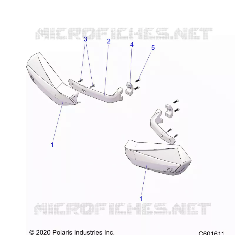 STEERING, HAND GUARDS
